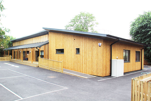 St Matthew's School eco-classroom
