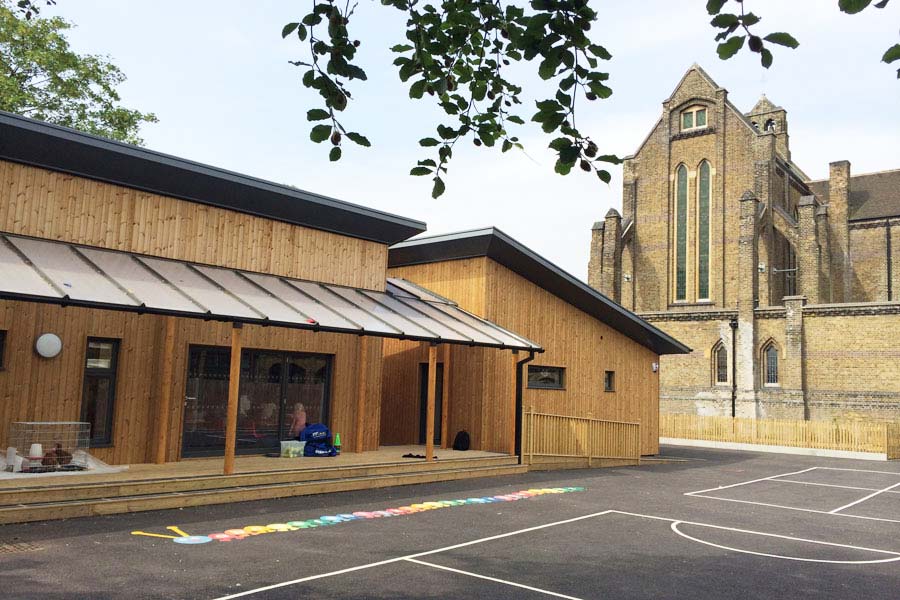 Triple Classroom St Matthew's Primary School, London